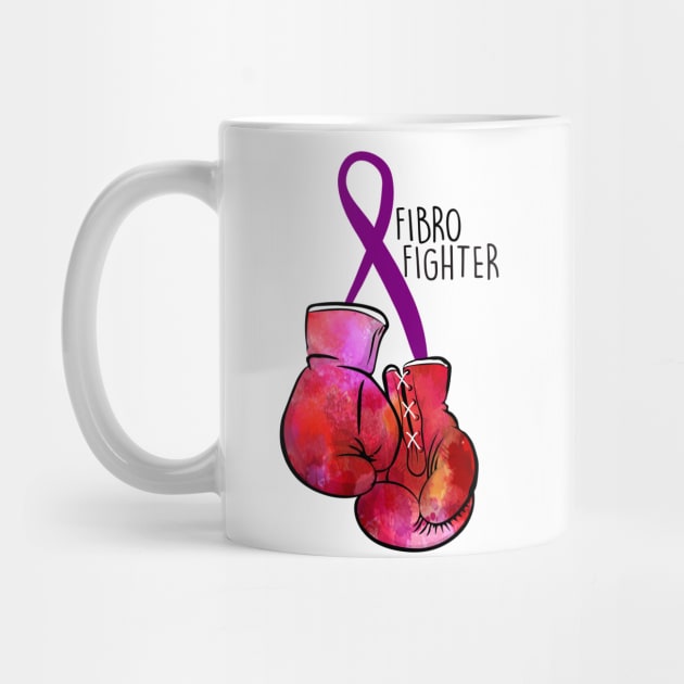 Fibro Fighter (black font) by spooniespecies